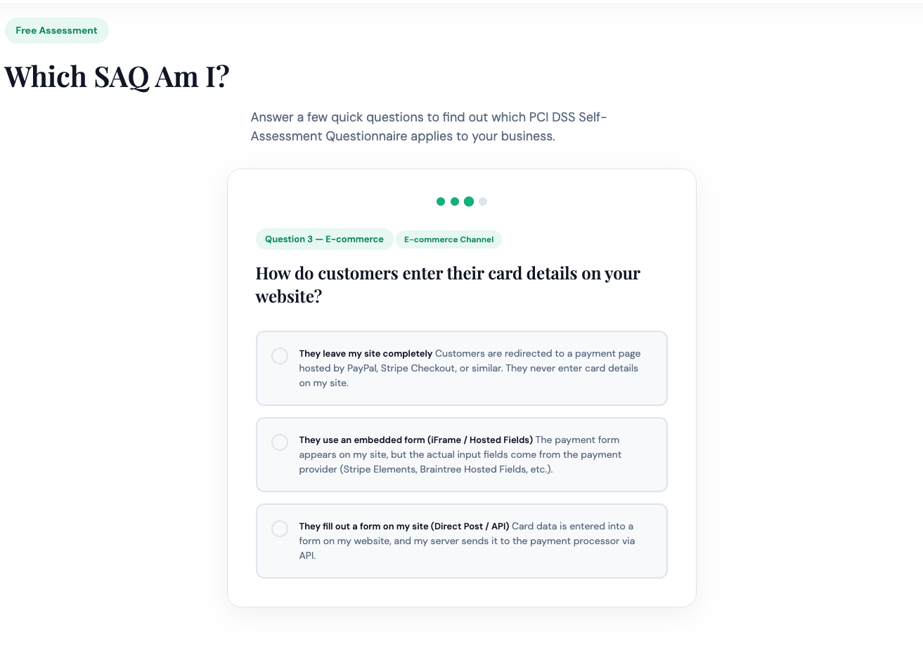 SAQ-A for Hosted Checkout Pages: What You Need to Know